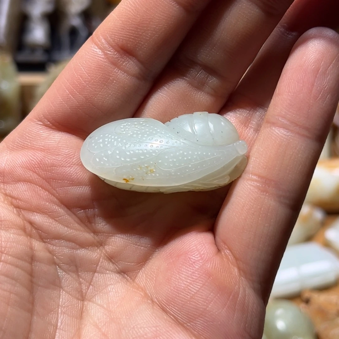 和田玉挂件未镶嵌我**音拍2发1