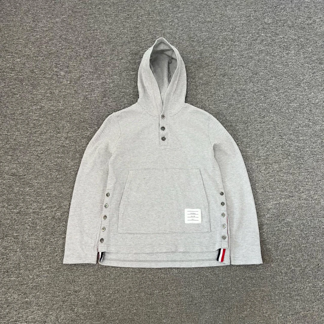 99新 AMIPARIS Thom Browne TB 华夫格 连帽卫衣 99新 0码