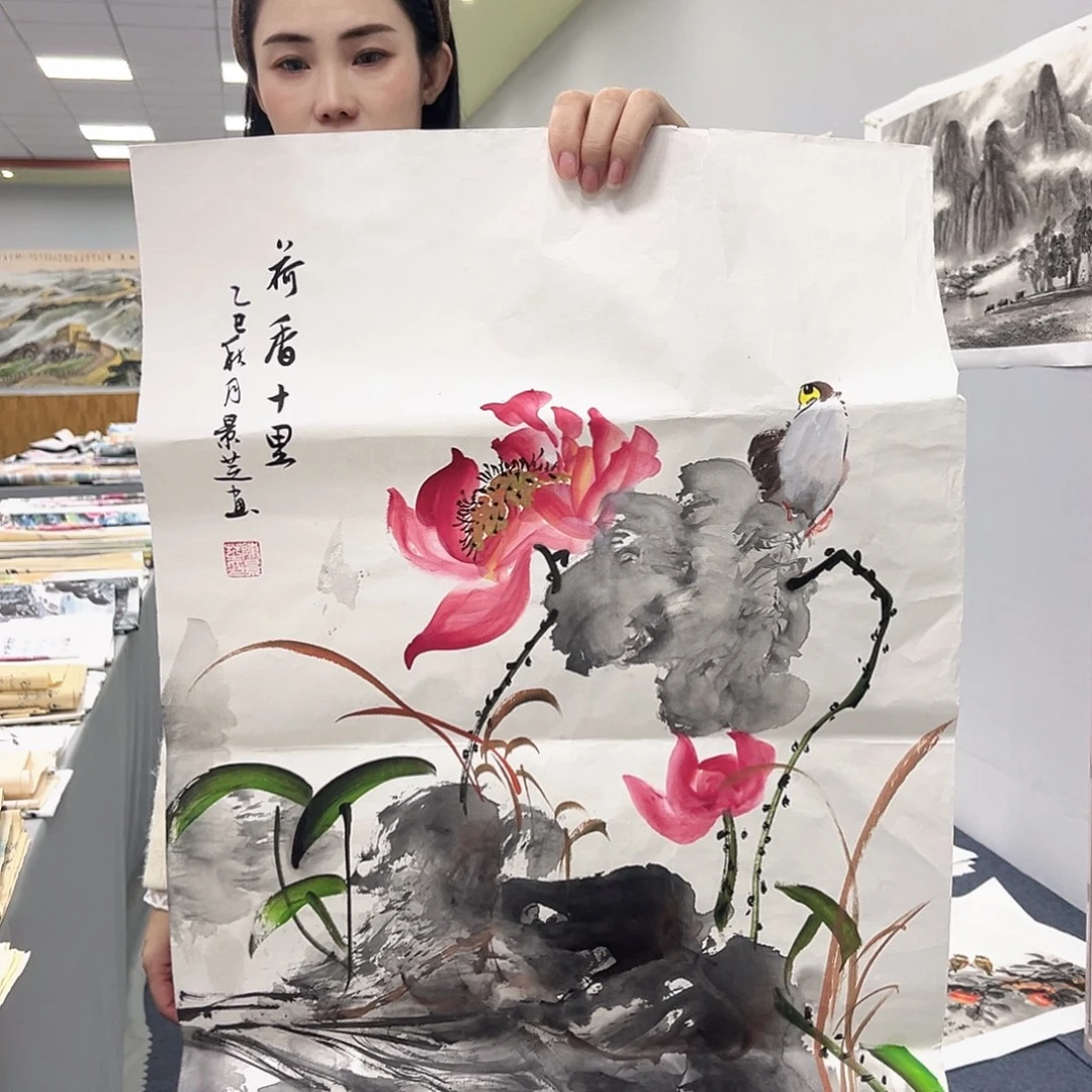 国画国画纯手绘作品