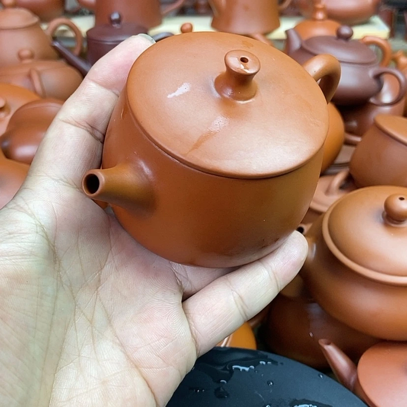 【闪购商品】茶壶朱泥130c c