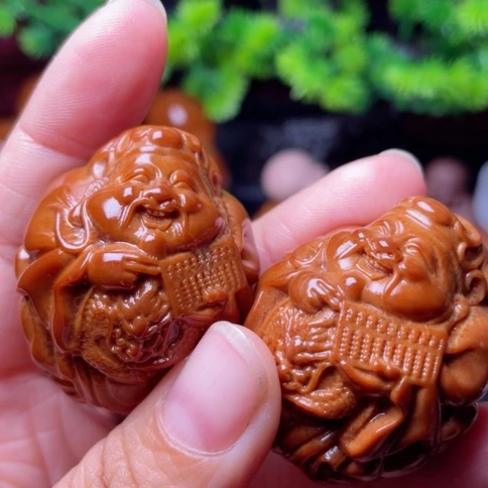 【闪购商品】手串/手链橄榄核35左右龙财手球