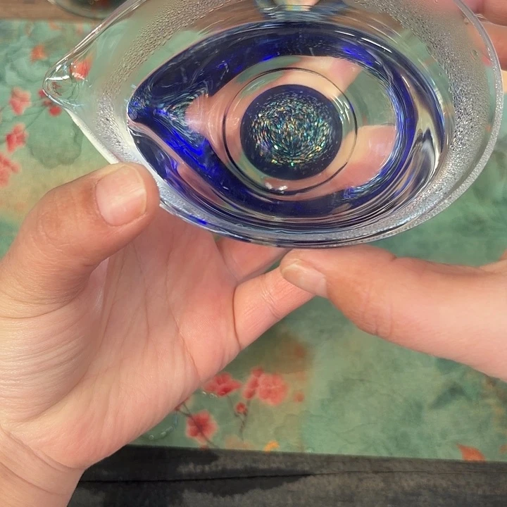 玻璃手工艺品玻璃茶器斑斓天剑