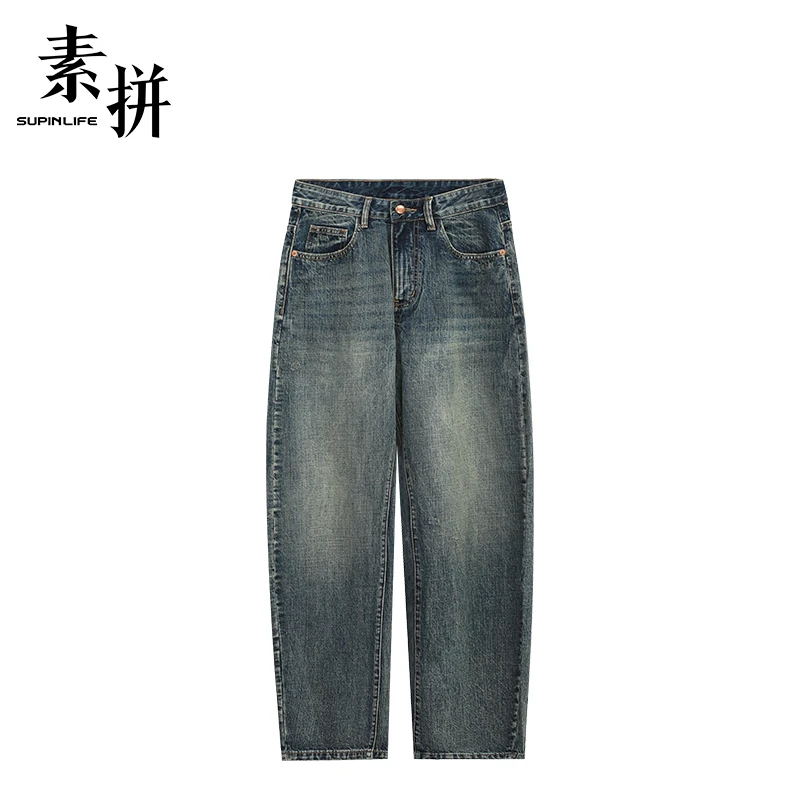 素拼牛仔裤SPBZK523105AM