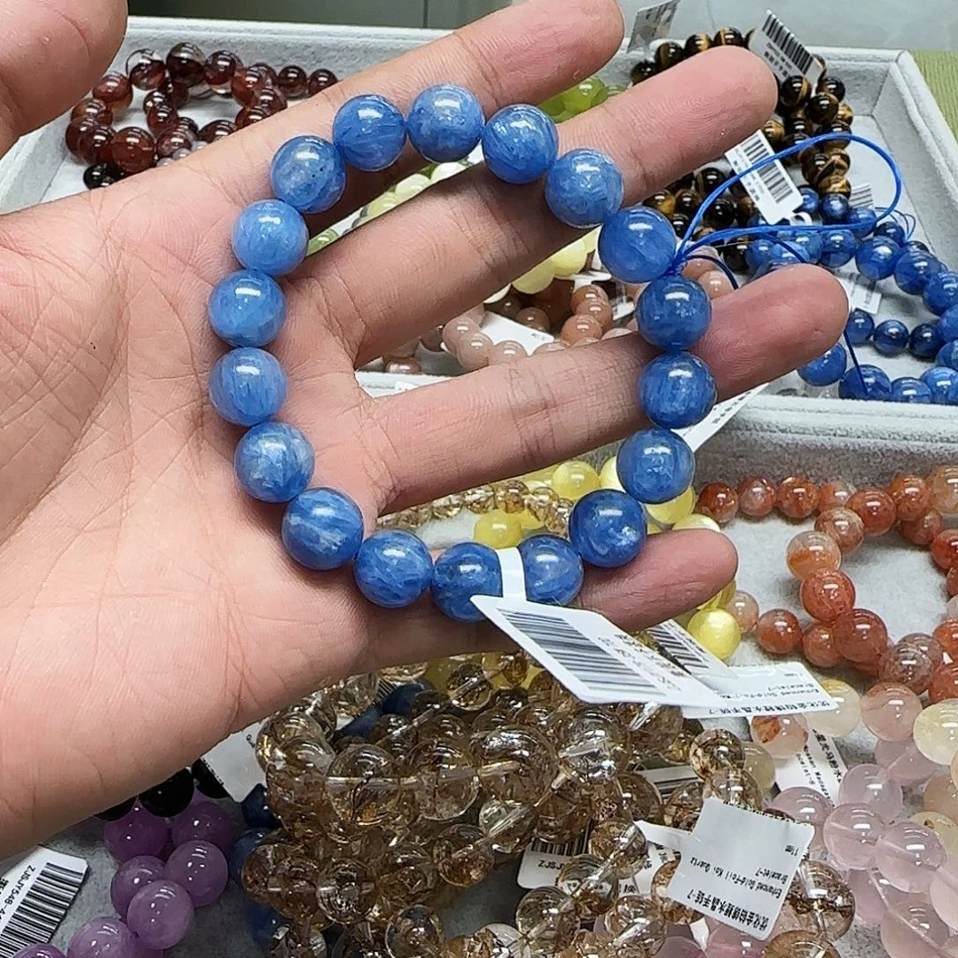 水晶手链未镶嵌蓝晶