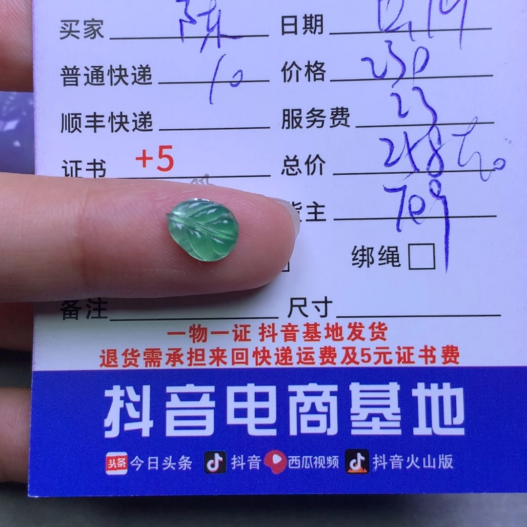 颈饰未镶嵌翡翠陈*丹