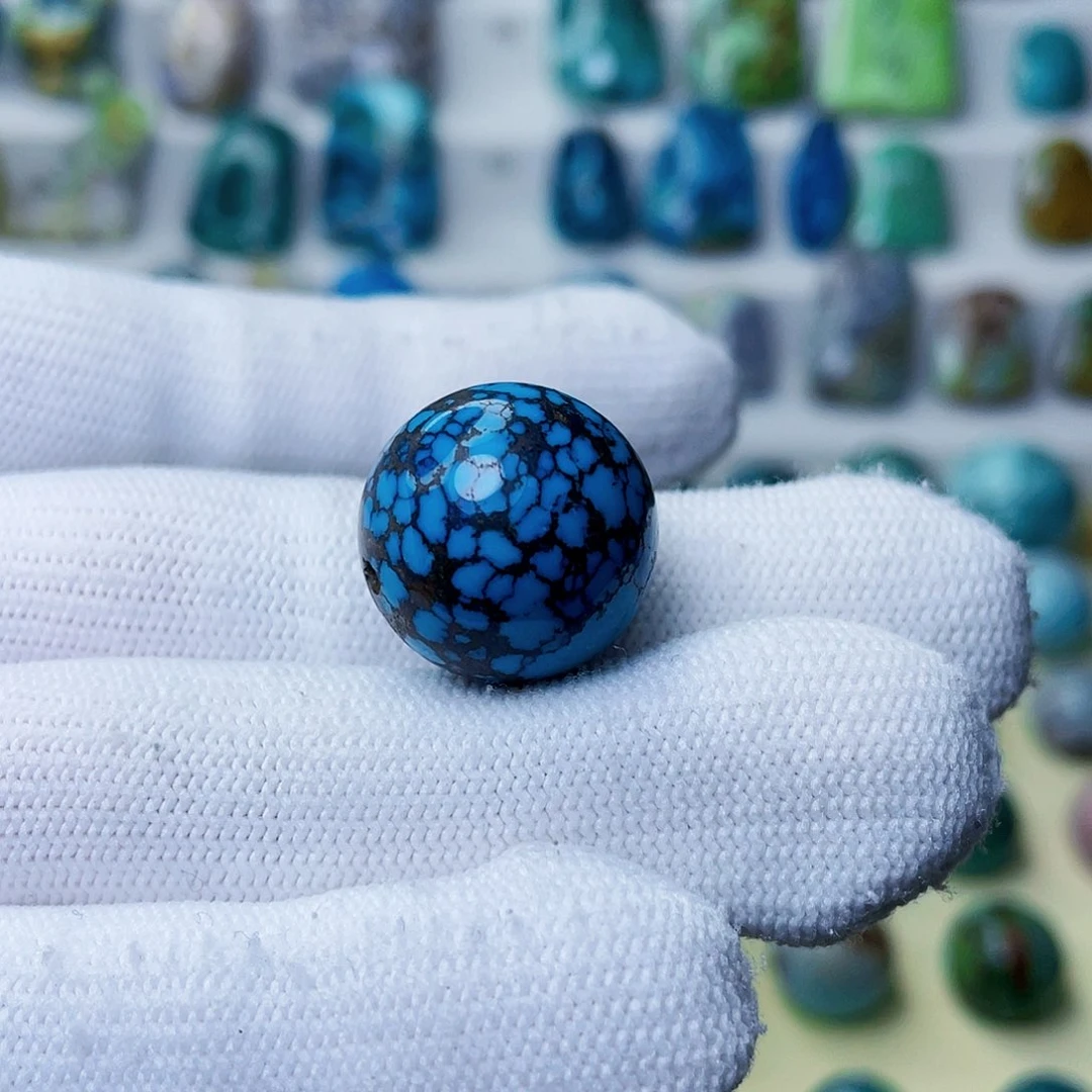 绿松石未镶嵌乌兰花19.1