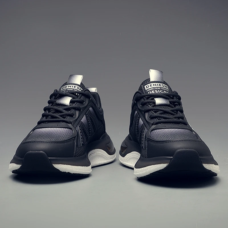 Louis Fordea/路易弗狄网面男款运动鞋透气百搭跑步鞋子轻奢男鞋