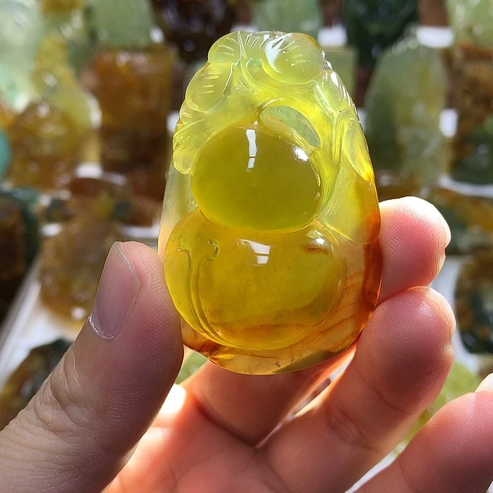 蛇纹石玉未镶嵌珠宝半成品