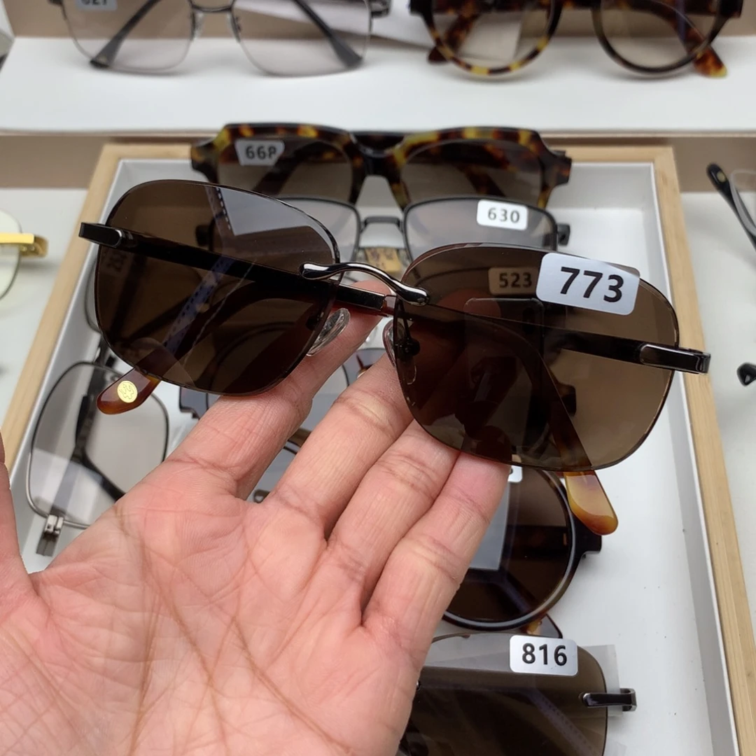 分体款无框眼镜773