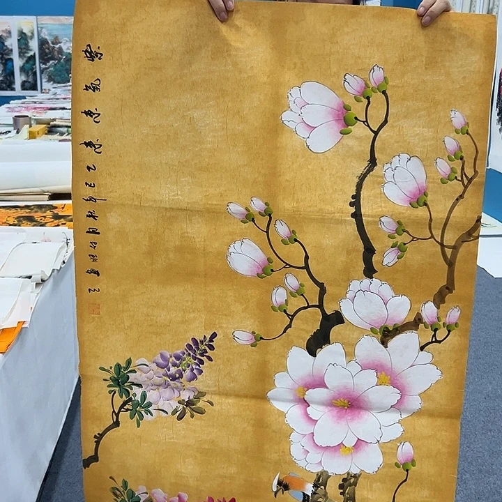 国画纯手绘作品图