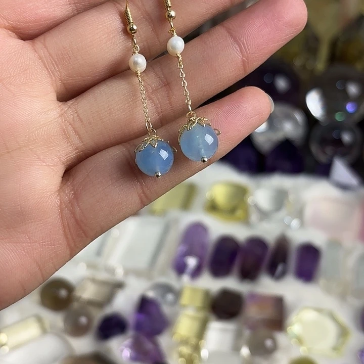 水晶未镶嵌颈饰耳饰