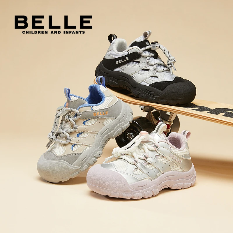 【鑫洋童学专属】百丽童鞋春季新款校园运动童鞋休闲鞋户外鞋LC5118