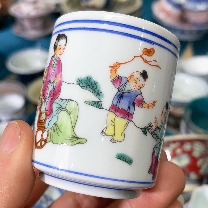 景德镇陶瓷主人杯123445