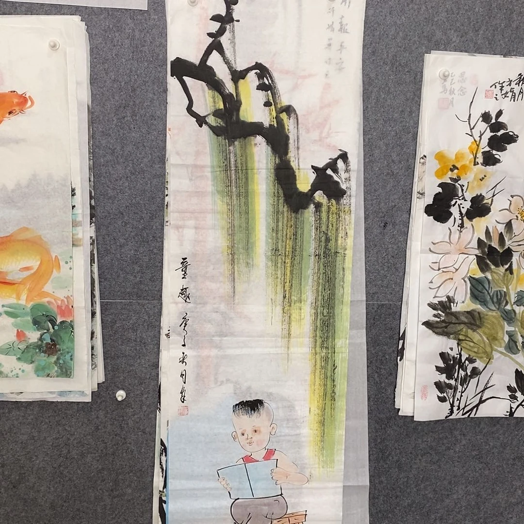 国画手写手绘国画作品12