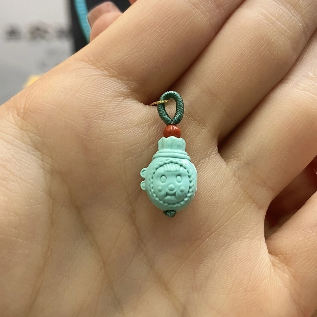 绿松石合金颈饰绿松石