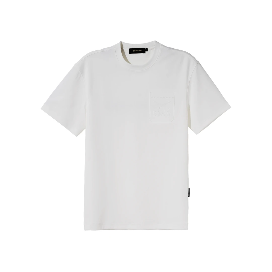 2025春夏短袖打底衫T恤男士高弹圆领半袖休闲百搭男款中年25008