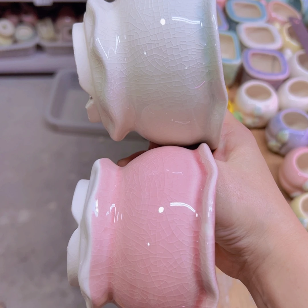 陶瓷花盆当场凑满12包邮