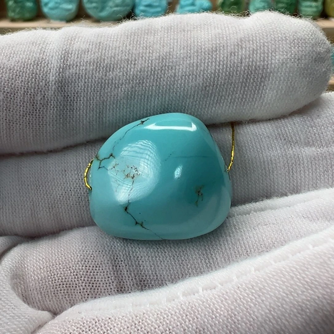 未镶嵌绿松石随形 19.5mm