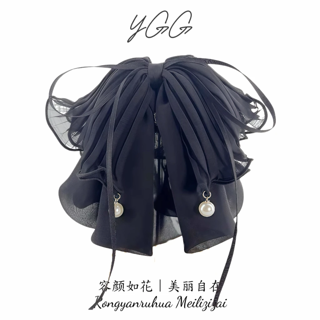 【Y·GG】【蛋糕裙】原创设计正品原单轻奢气质高定马尾夹