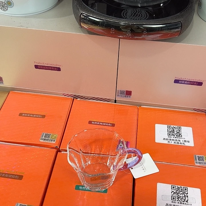 手工艺品玻璃禾器茶器现货现发