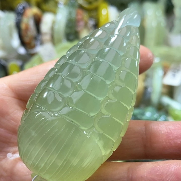 未镶嵌岫玉岫玉手把