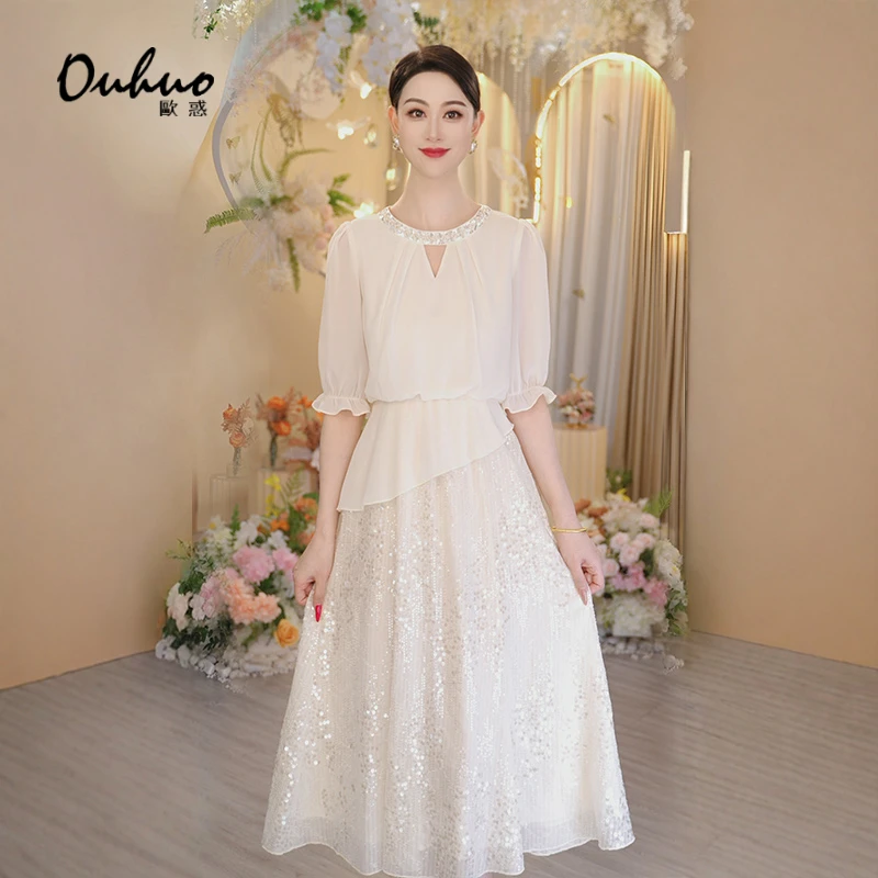 【古典缪斯】2025年夏季新款仙气中式气质小众显瘦连衣裙OHDRI04043