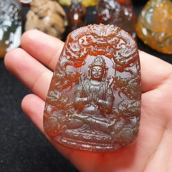 琥珀未镶嵌裸石111