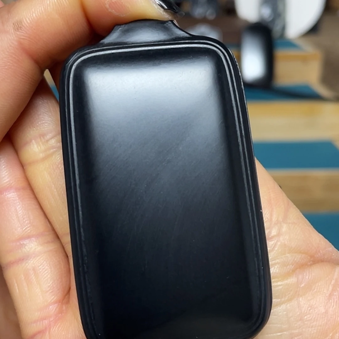 【闪购商品】和田玉（墨玉）吊坠(不含链)未镶嵌高羊脂74克