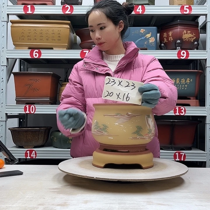 紫砂花盆紫砂花盆