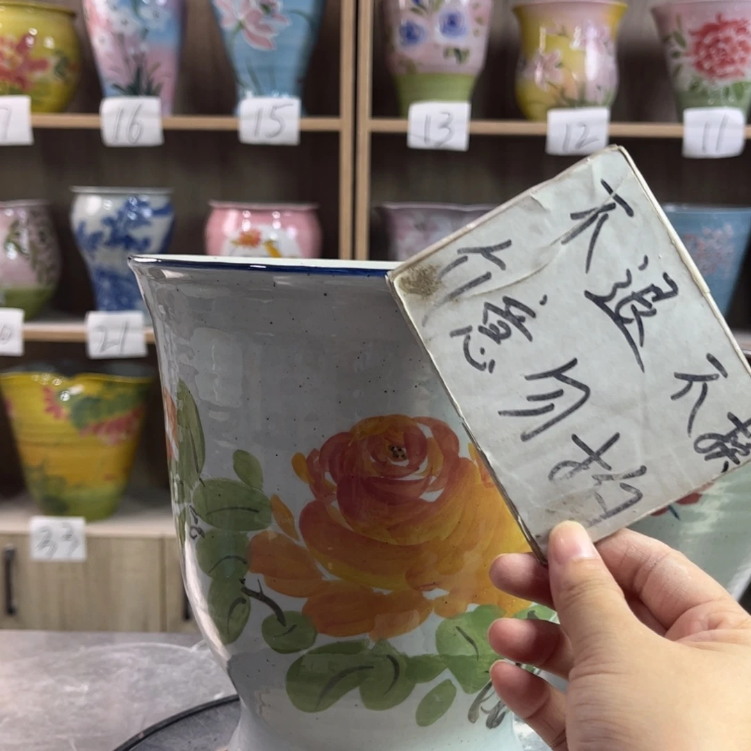 景德镇陶瓷花盆花盆