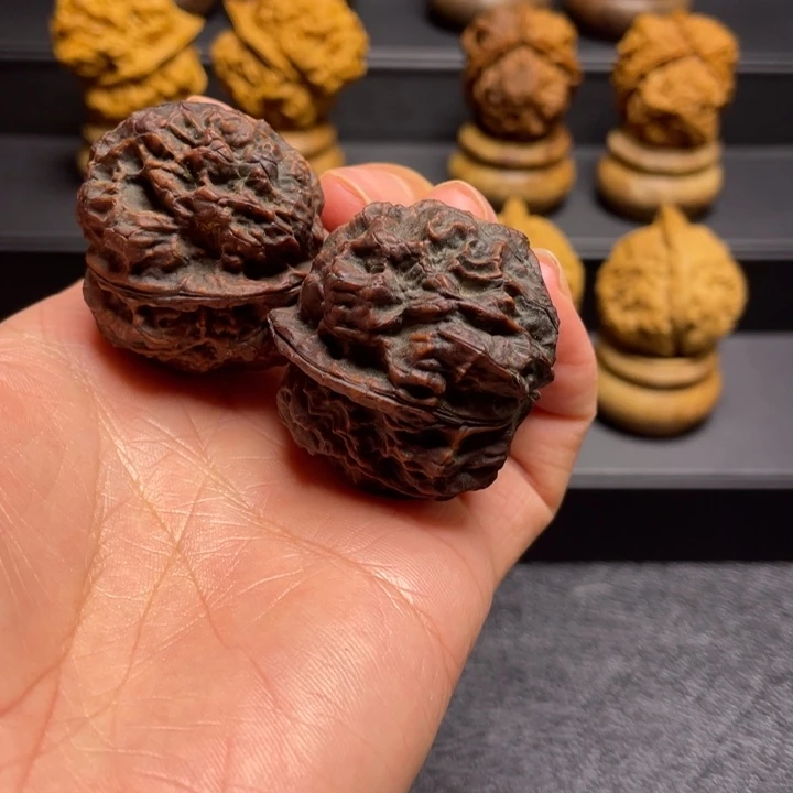 文玩核桃吊坠F上古苍龙39