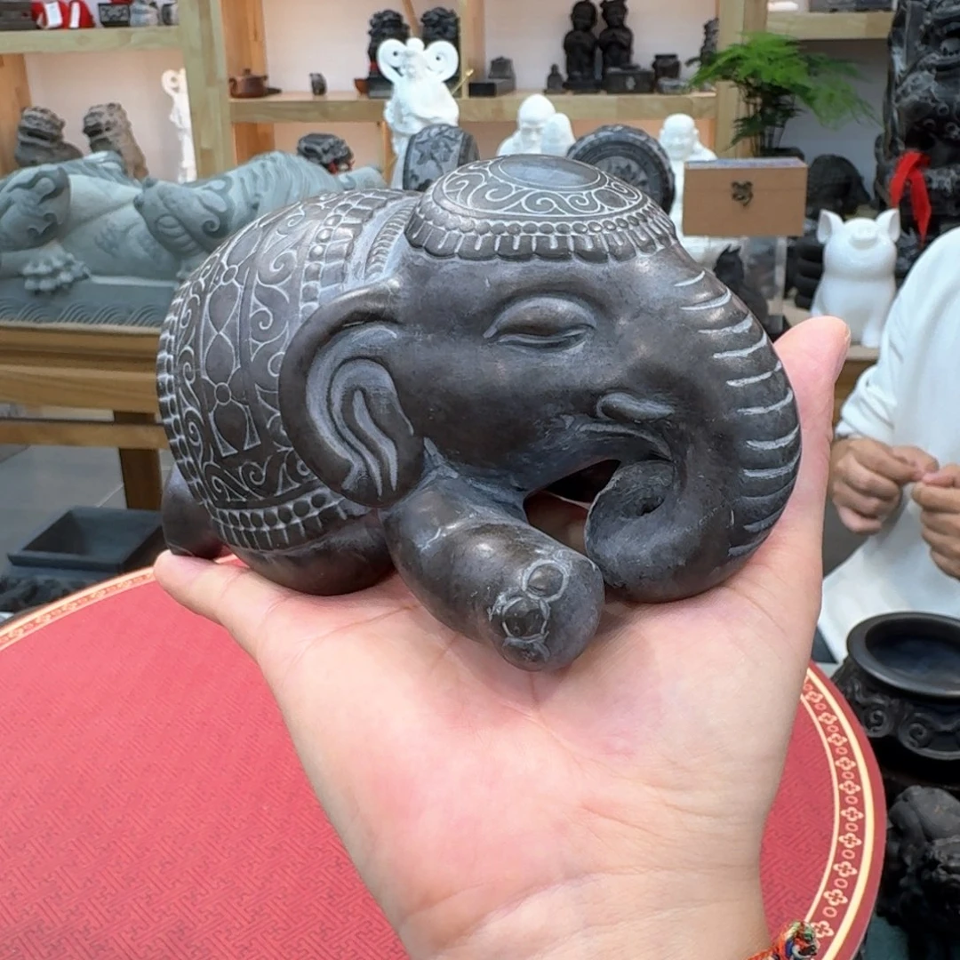 西安石晋錾石雕手工雕刻摆件