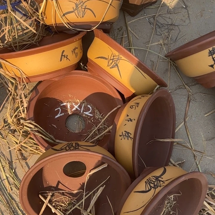 紫砂花盆                100-7