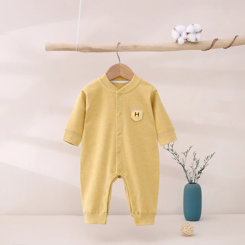 新生婴儿儿衣服春秋无骨长袖睡衣秋季新生儿哈衣宝宝连体衣冬爬服