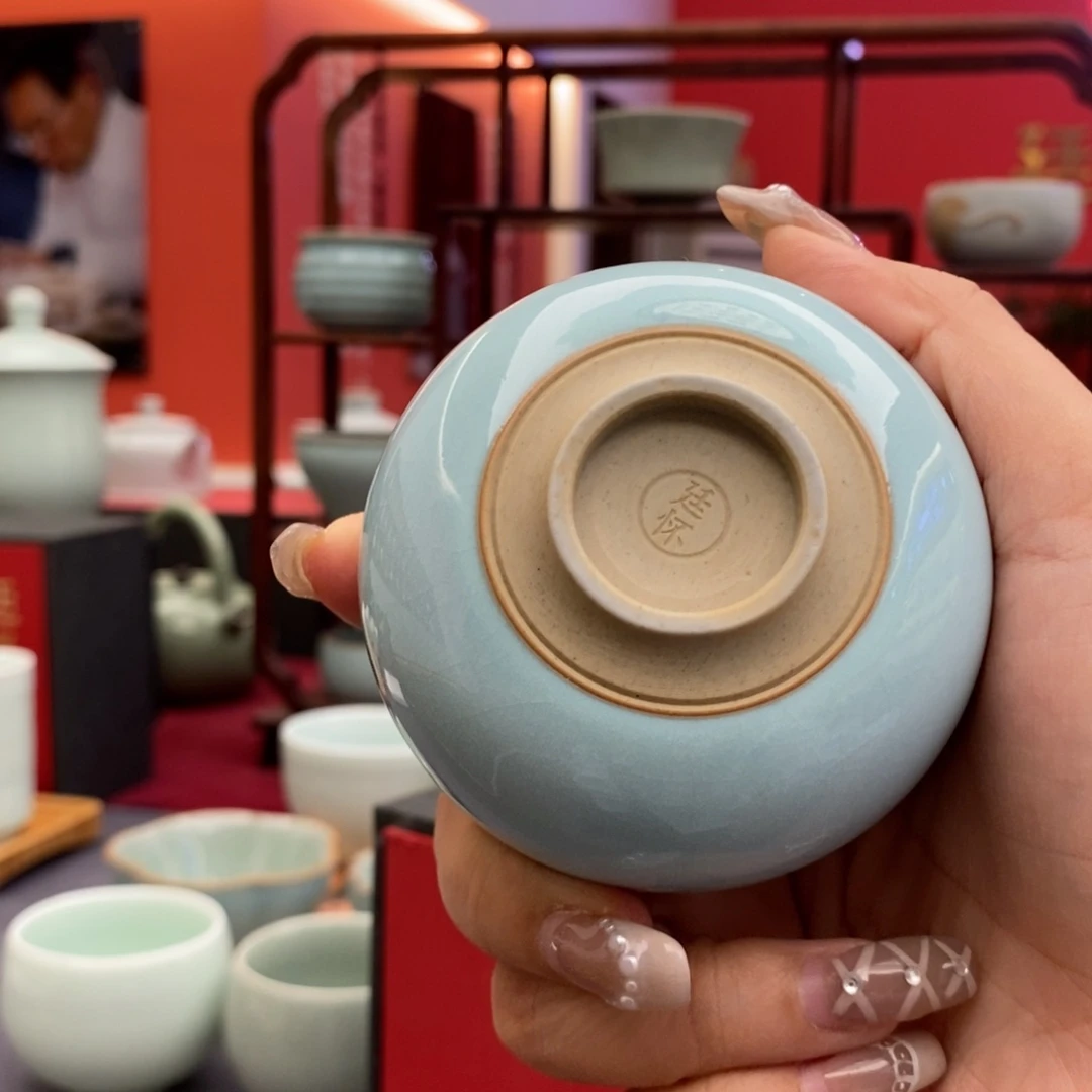 圆融杯纯手工主人杯廷怀窑