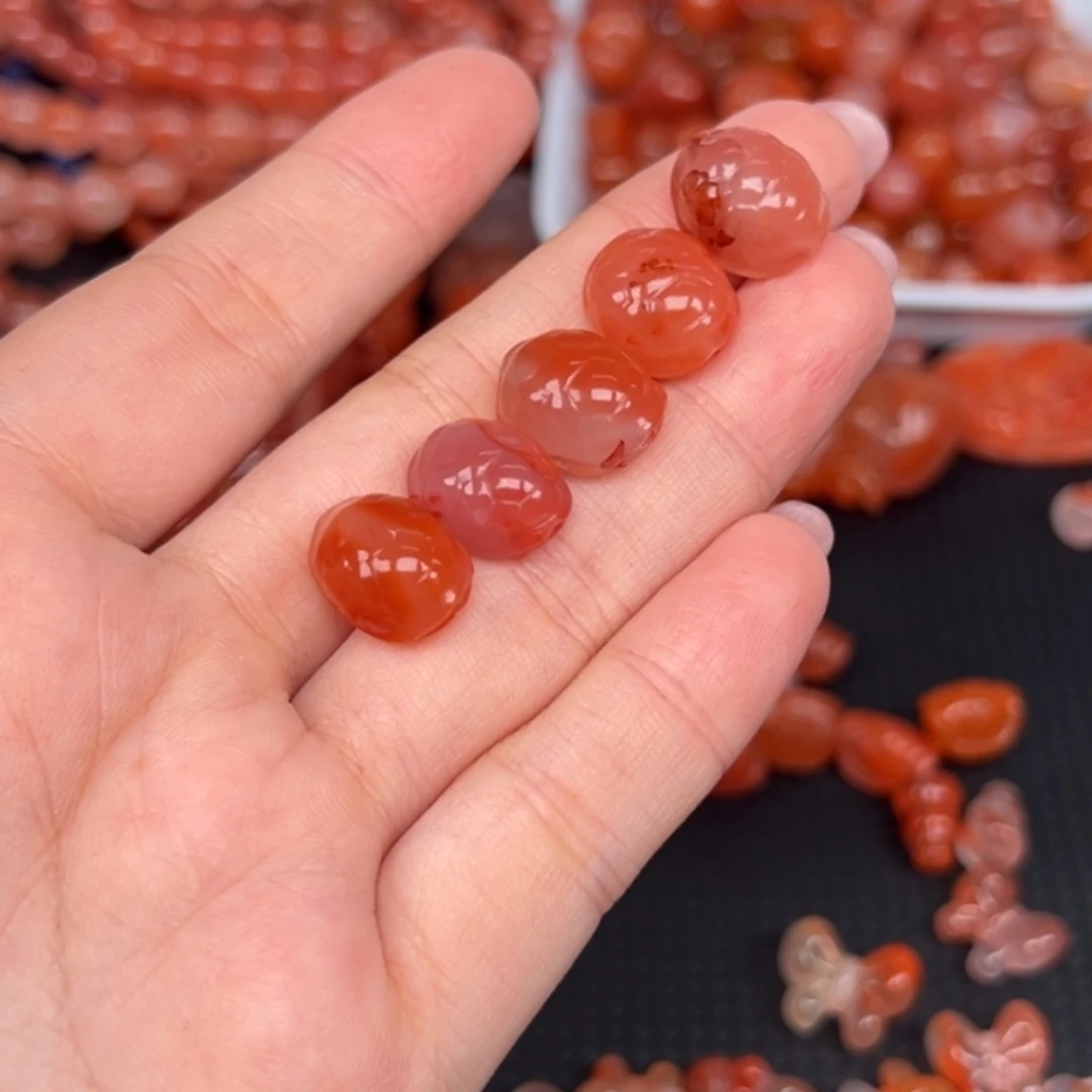 南红玛瑙未镶嵌吊坠(不含链)