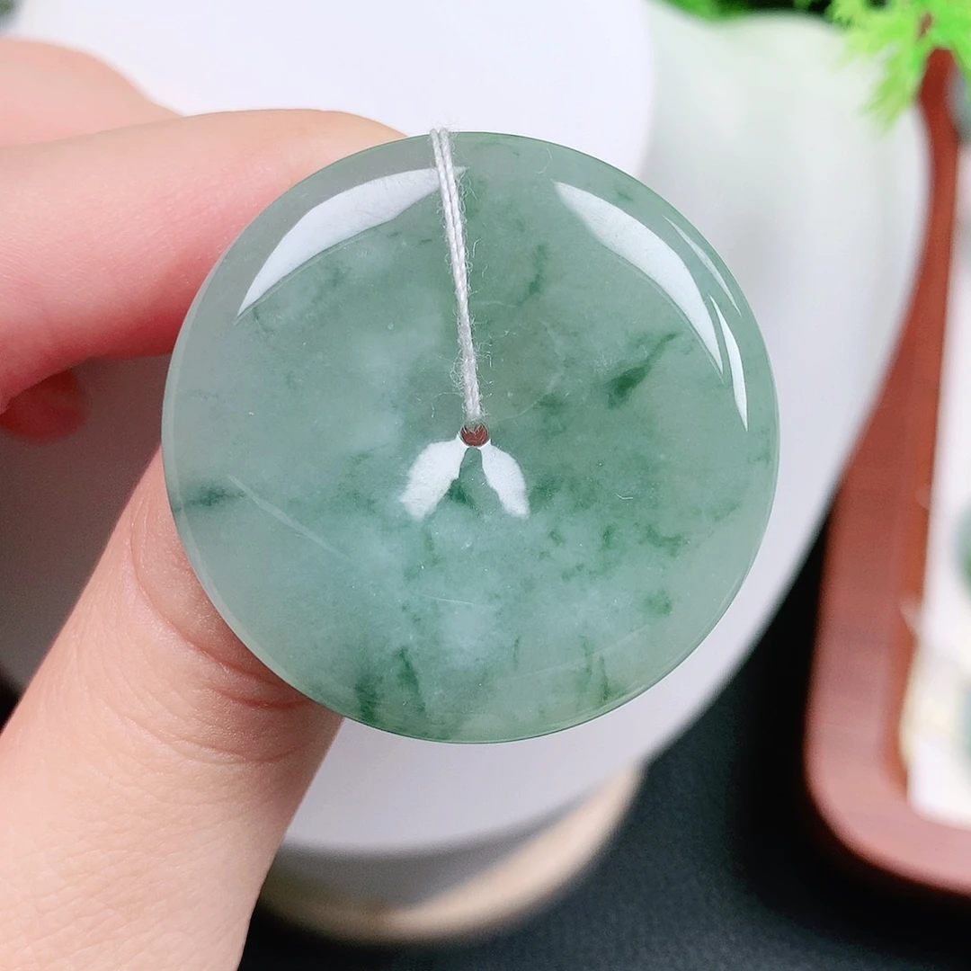 颈饰未镶嵌翡翠平安36-5.7