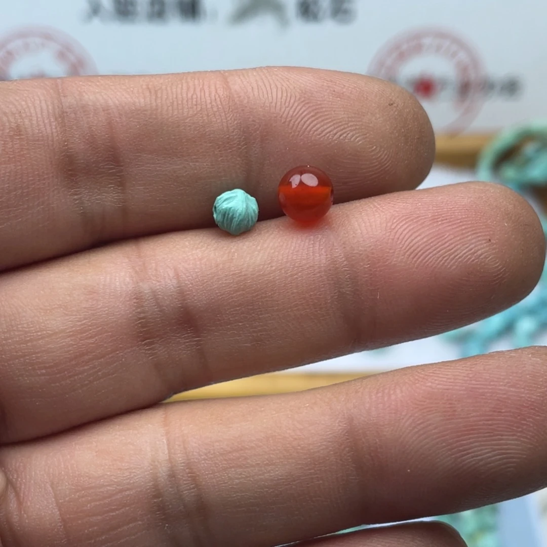 忘***恼南红玛瑙未镶嵌颈饰081