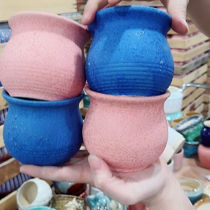 有孔.凑单10元陶瓷花盆发货!