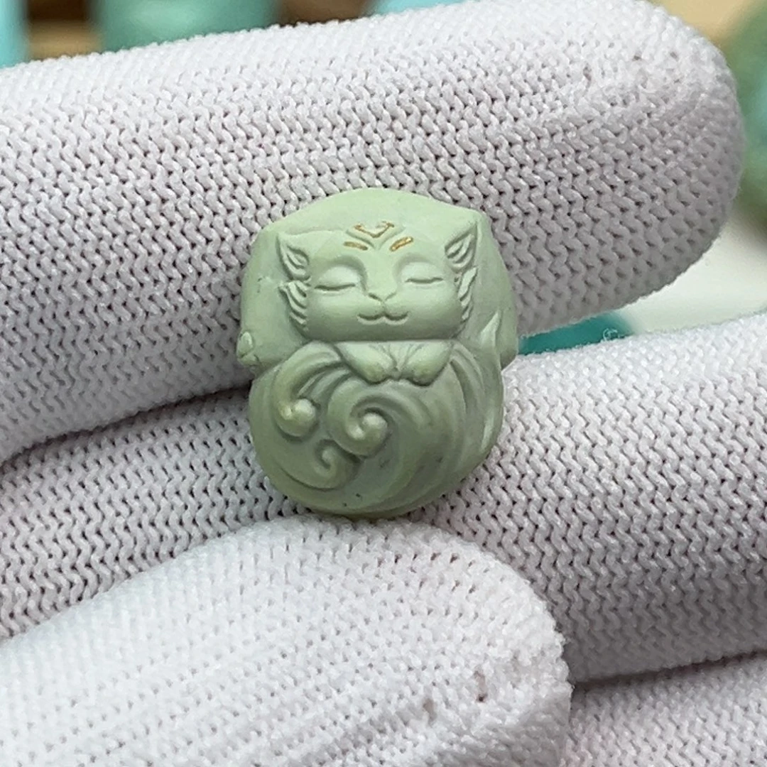 未镶嵌绿松石珠宝奇石