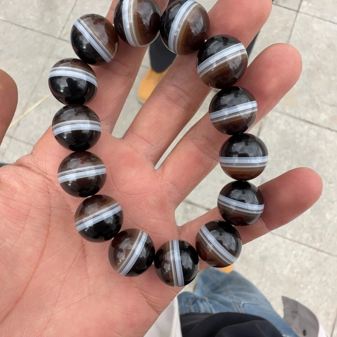 玛瑙/玉髓未镶嵌手链