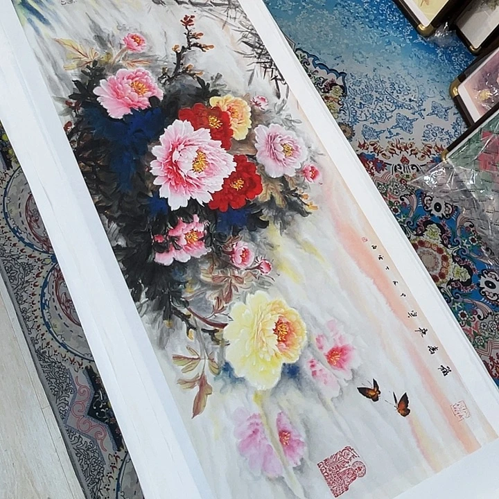 国画书画描金拓染金石传拓手写