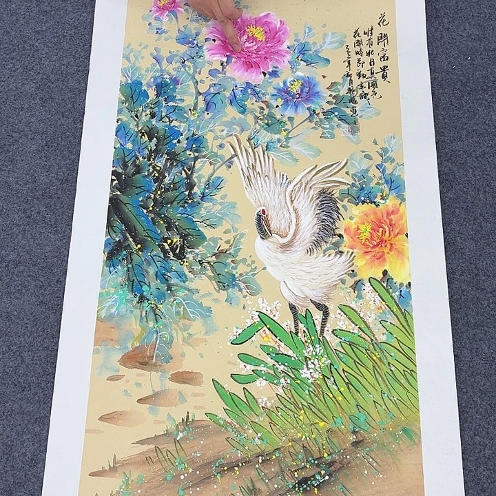 国画纯手绘国画作品