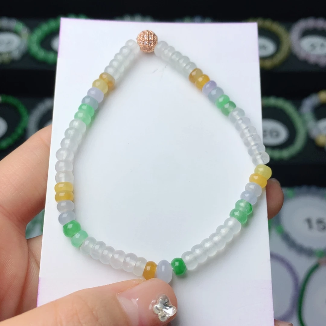 翡翠未镶嵌手链翡翠