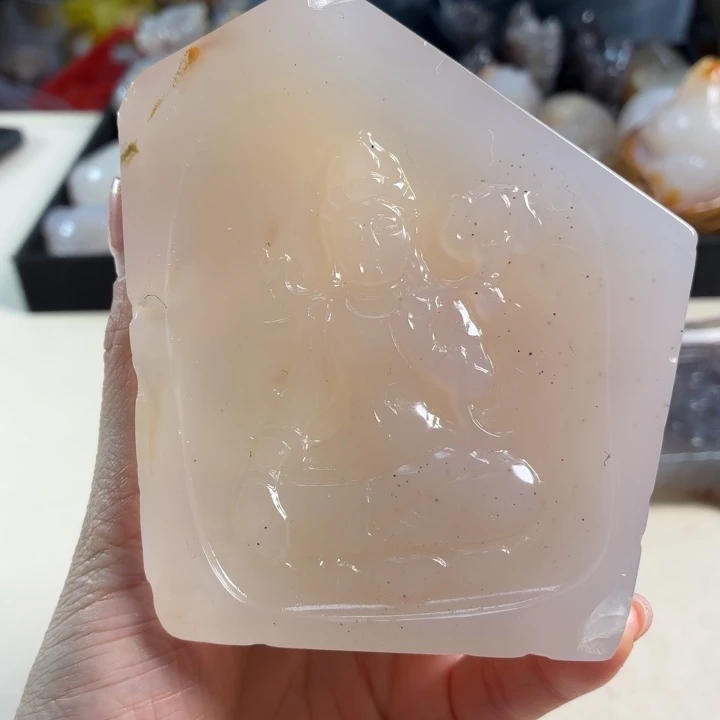 玛瑙/玉髓未镶嵌吊坠(不含链)