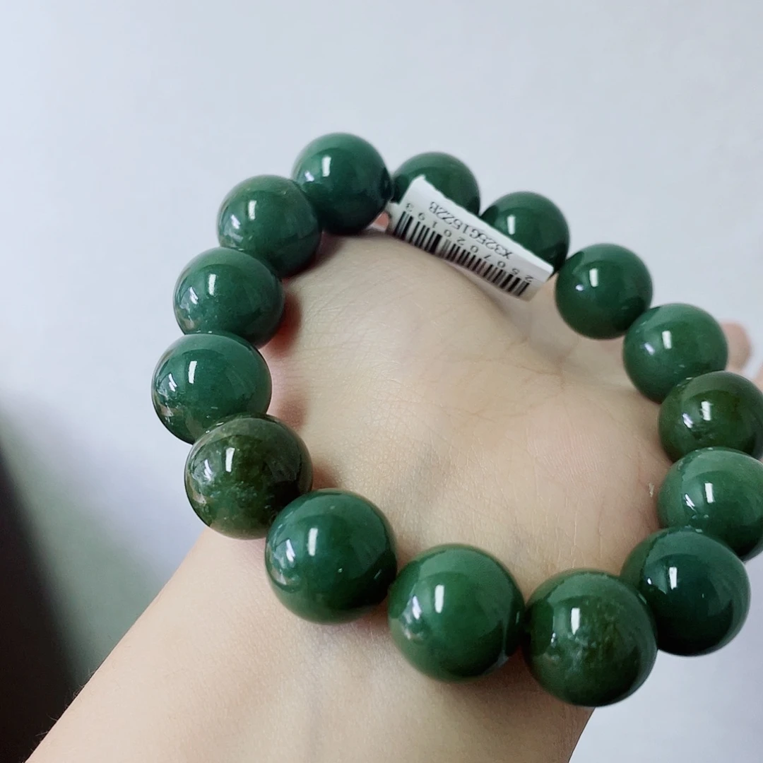 未镶嵌定制翡翠珠串