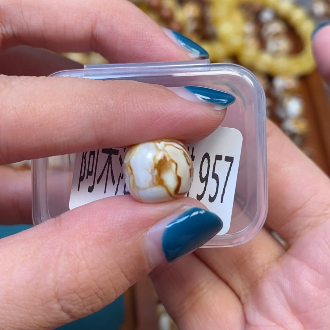 把件猴头核桃沁色圆珠老型957
