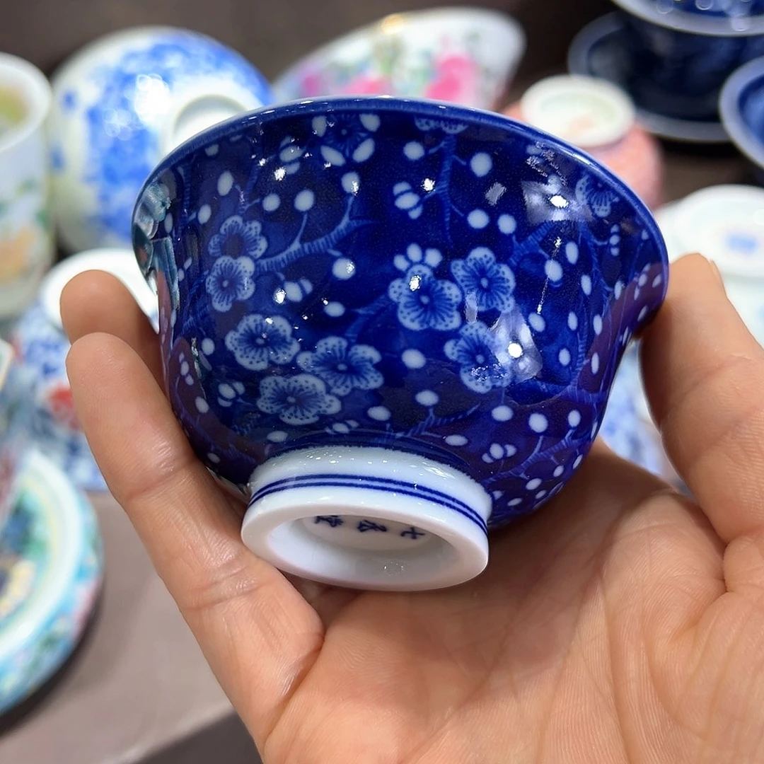 盖碗七景德镇景德镇的早高峰上