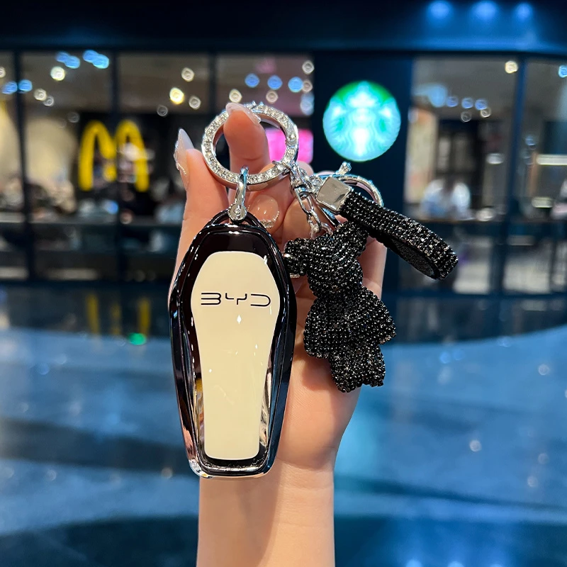 比亚迪钥匙套pro宋plus元dmi海豚max汉唐秦海豹驱逐05壳汉钥匙套