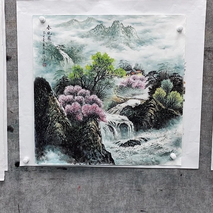 绘画心**愿绘画作品黄喜三画芯